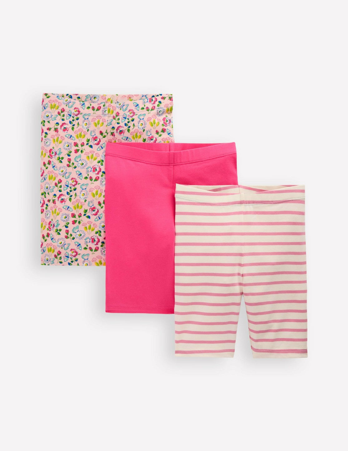 3-pack Cycling Shorts-Chalk Pink Spring Garden / Boden