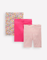 3-pack Cycling Shorts-Chalk Pink Spring Garden / Boden