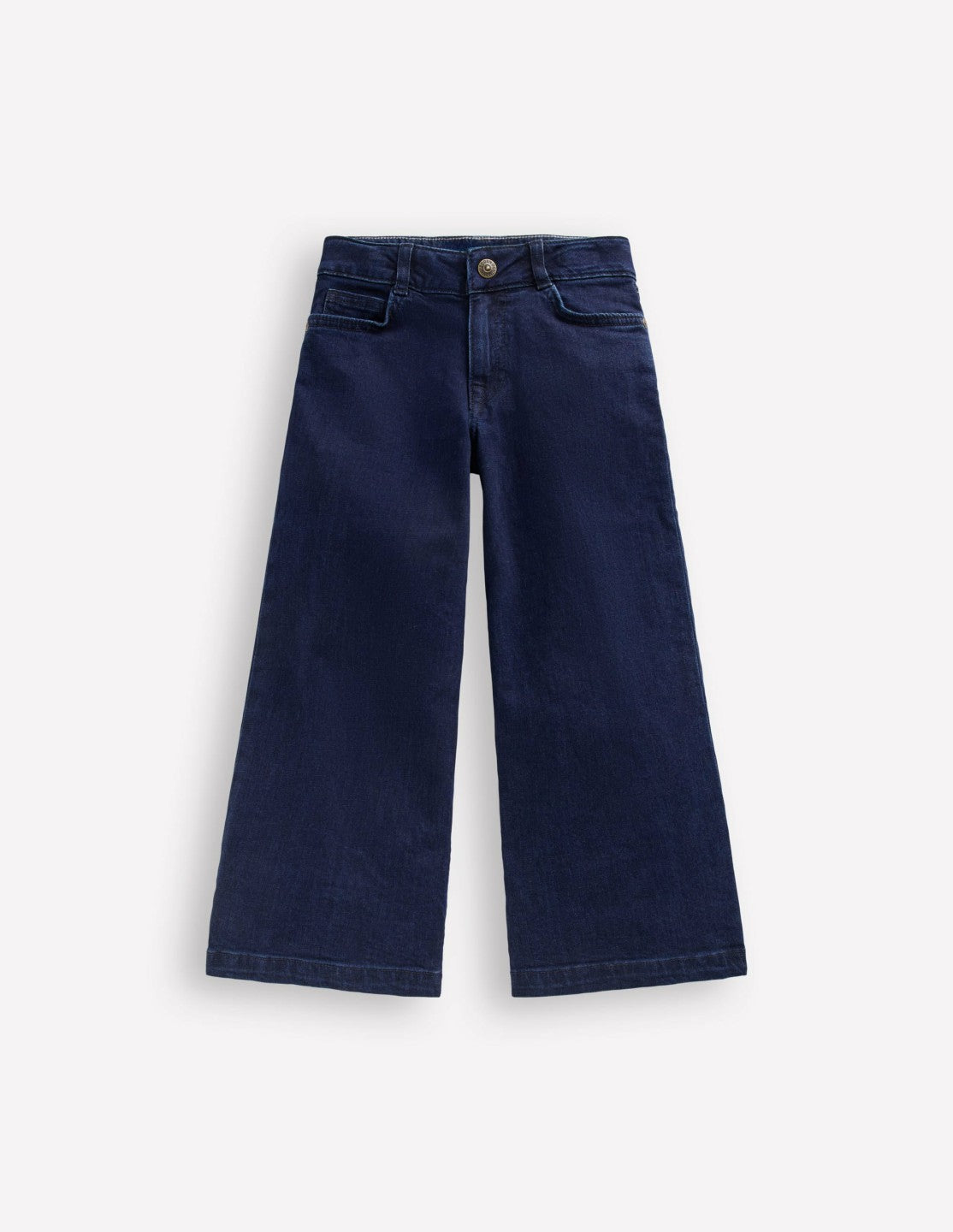 Wide Leg Jeans-Dark Vintage Blue / Boden Outlet
