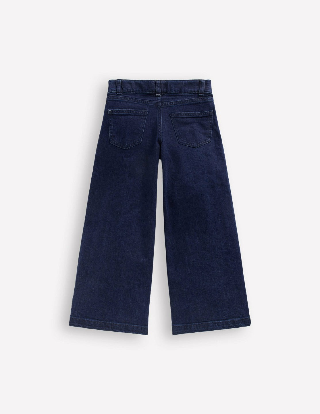 Wide Leg Jeans-Dark Vintage Blue / Boden Outlet
