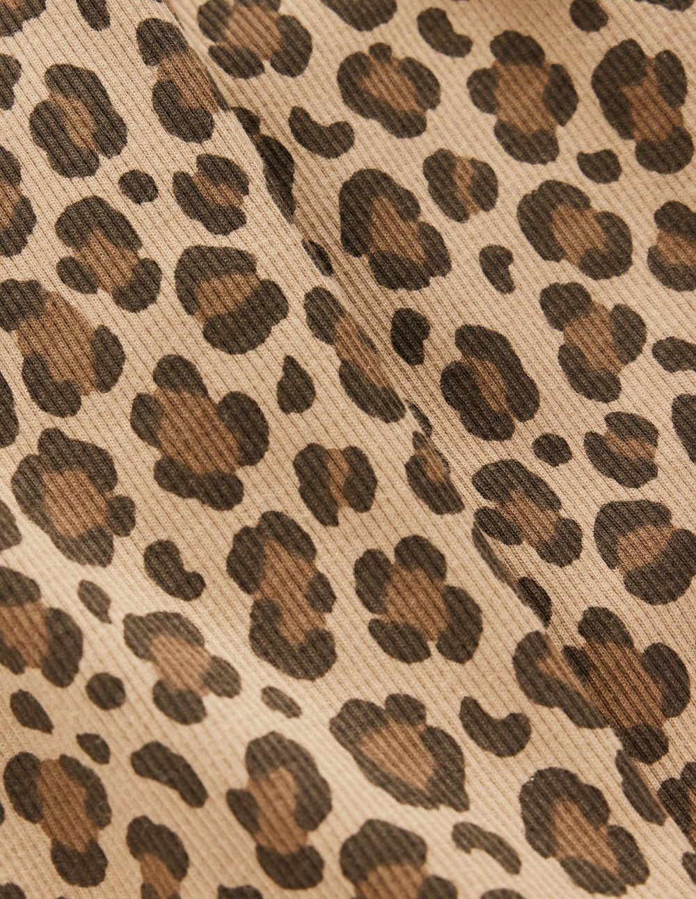 Ribbed Flared Leggings-Leopard / Boden us