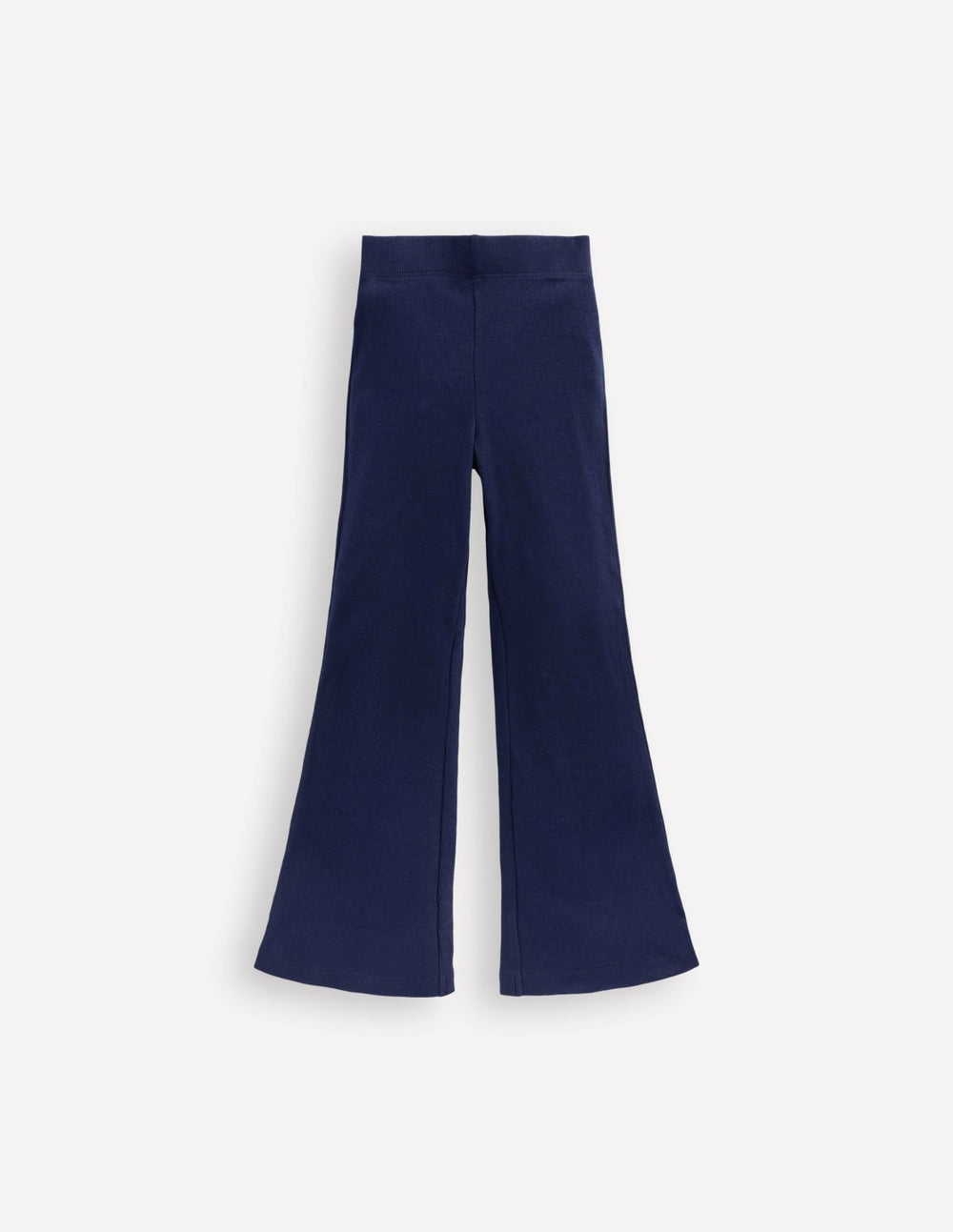 Ribbed Flared Leggings-College Navy / Boden