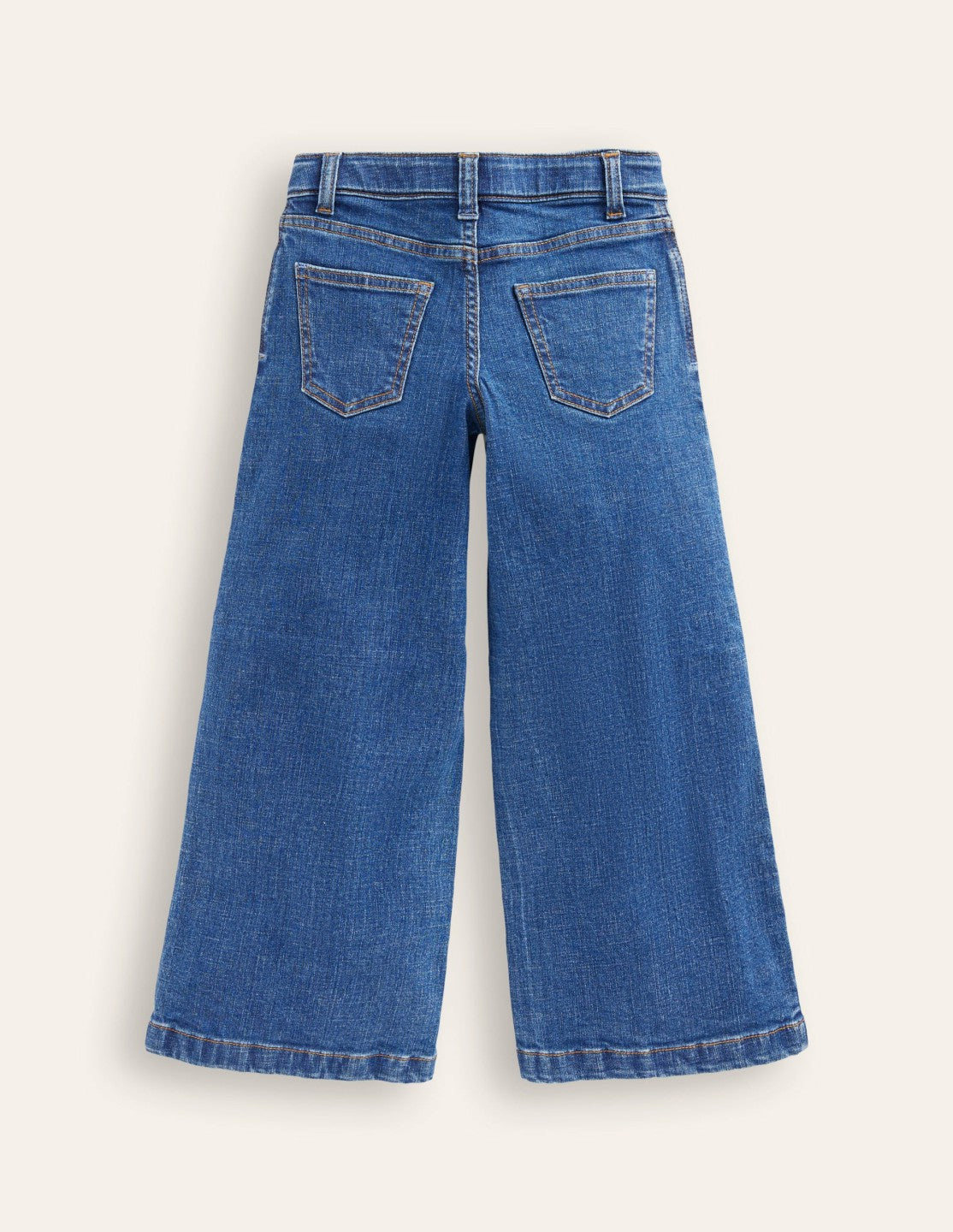 Wide Leg Jeans-Mid Vintage Denim / Boden