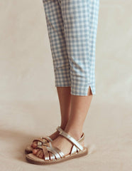 Capri Pants-Blue Gingham / Boden Discount