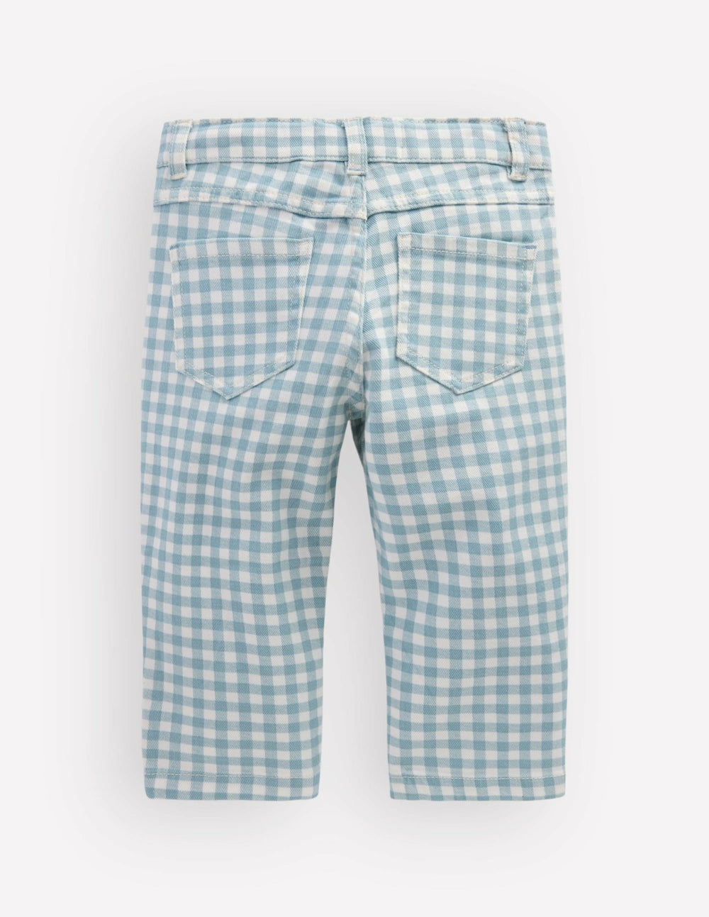 Capri Pants-Blue Gingham / Boden Discount