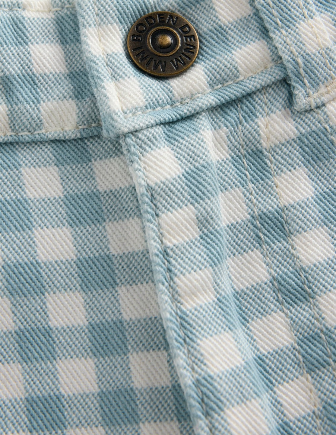 Capri Pants-Blue Gingham / Boden Discount