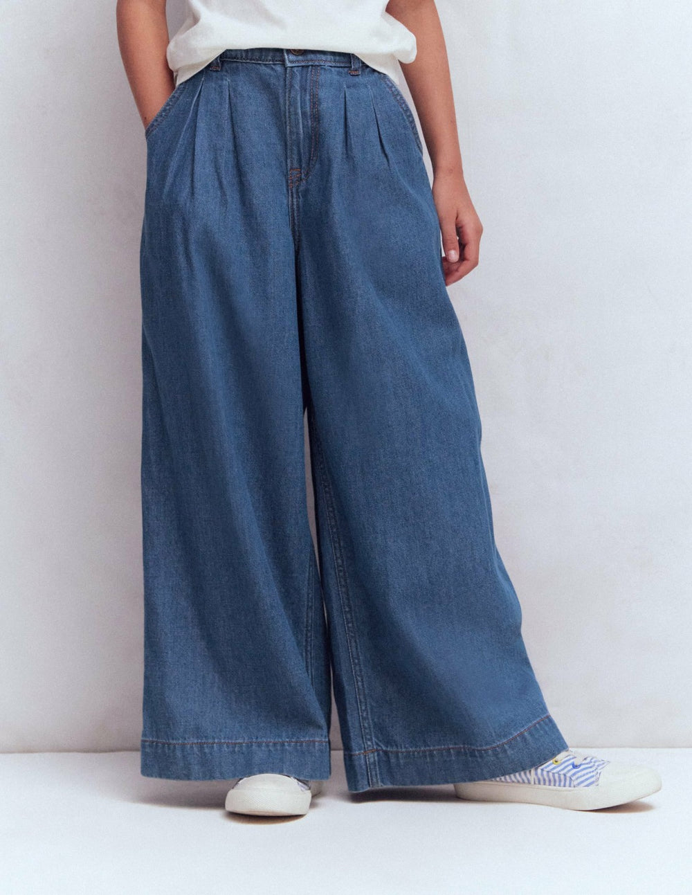 Pleated Culotte-Mid Vintage / Boden On sale