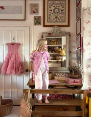 Wide Leg Overalls-Pink Ticking Stripe / Boden us