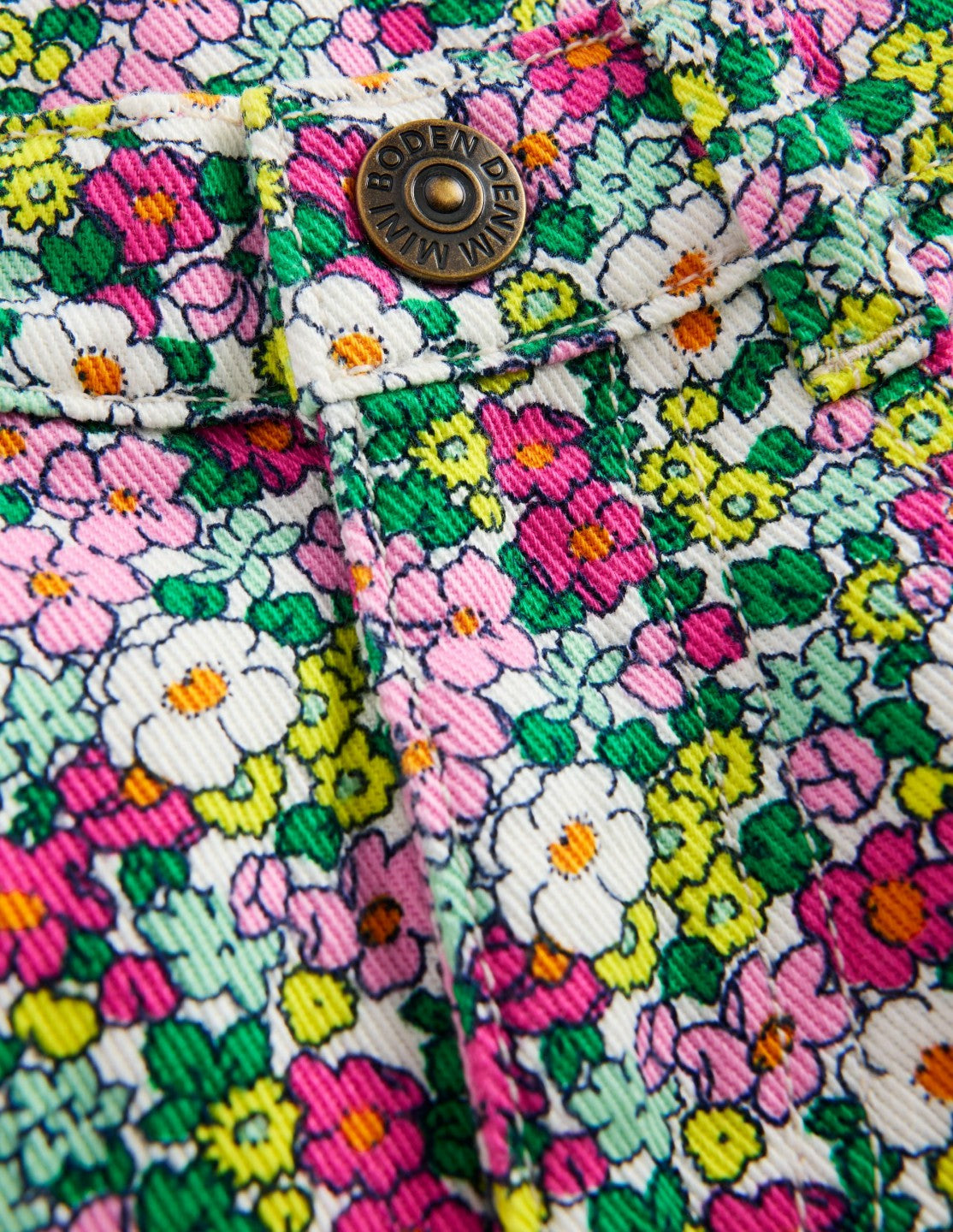Capri Pants-Multi Summerflower Bed / Boden