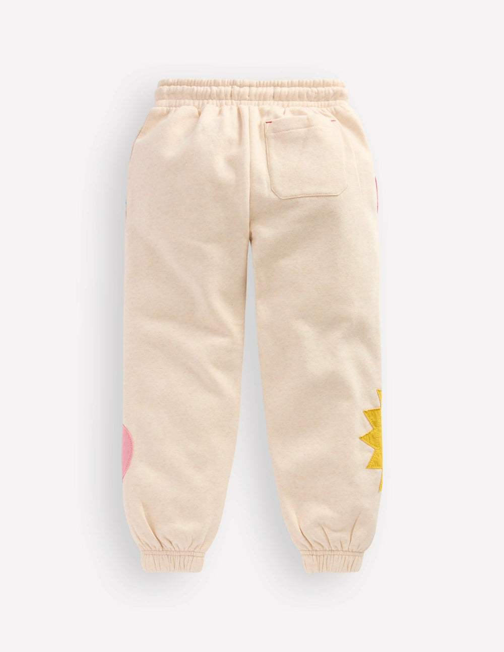 Printed Cosy Sweatpants-Applique Shapes / Boden Sale