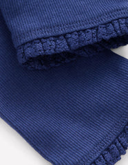 Ribbed Leggings-Starboard Blue / Boden Online