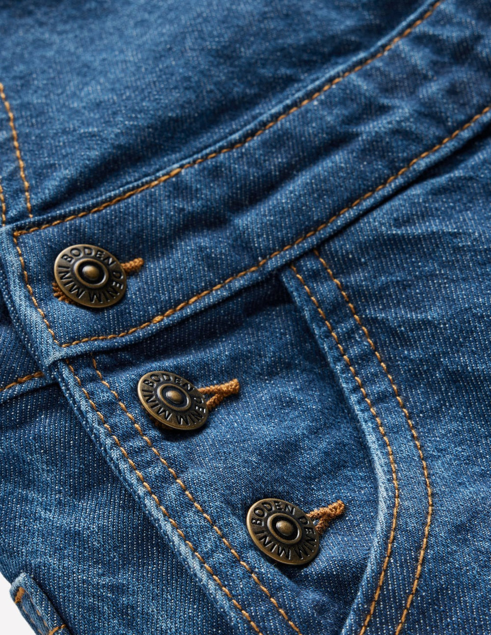 Wide Leg Overalls-Denim / Boden Sale
