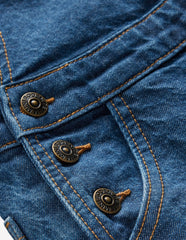 Wide Leg Overalls-Denim / Boden Sale