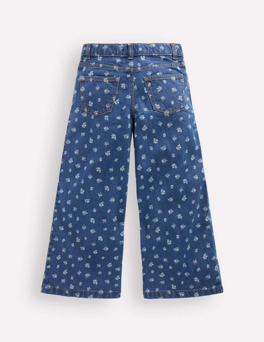 Wide Leg Jeans-Denim Floral / Boden Online