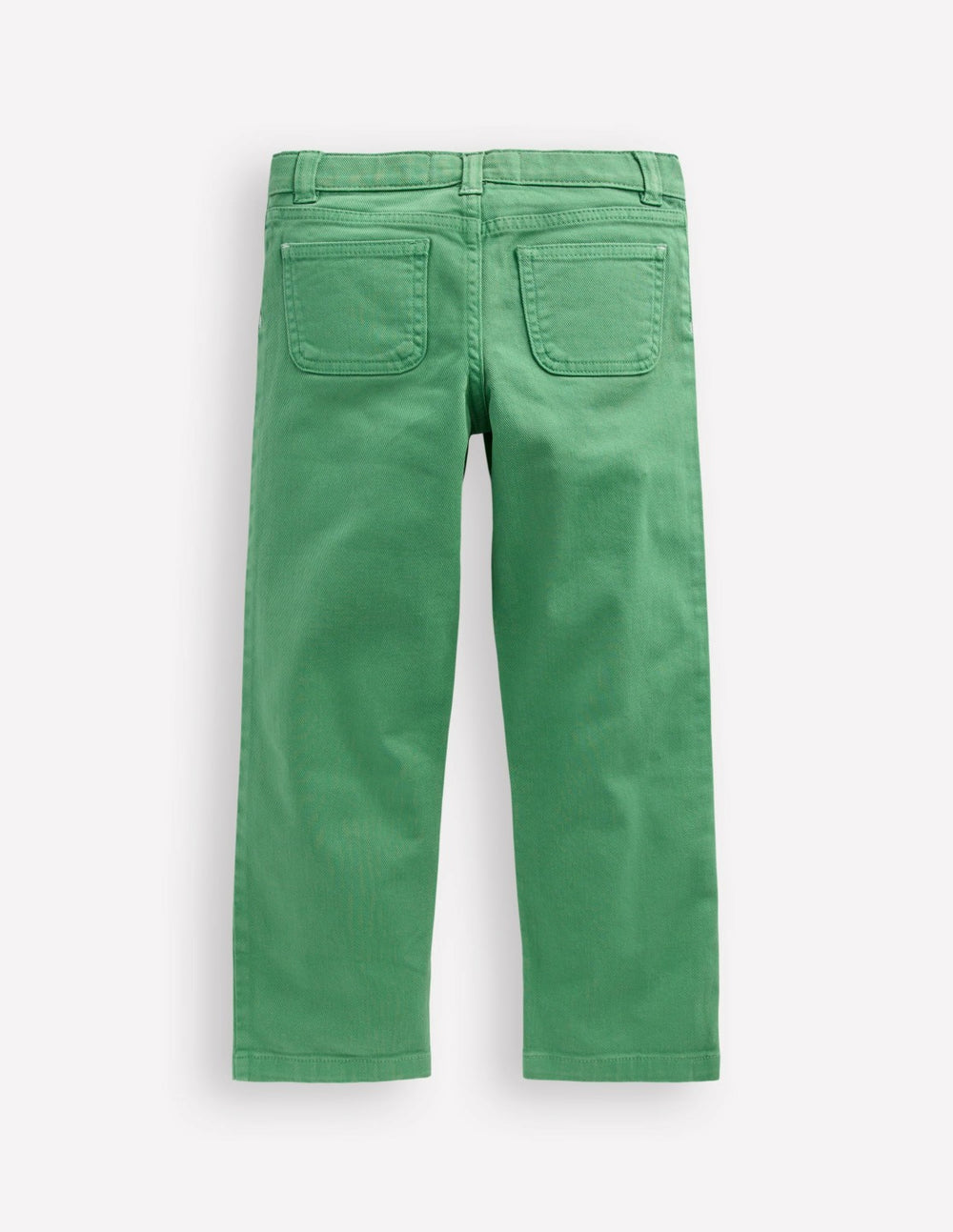 Patch Pocket Straight Jeans-Green / Boden us