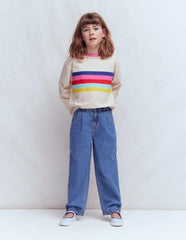 Pleat Jeans-Mid Vintage Denim / Boden Discount