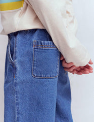 Pleat Jeans-Mid Vintage Denim / Boden Discount