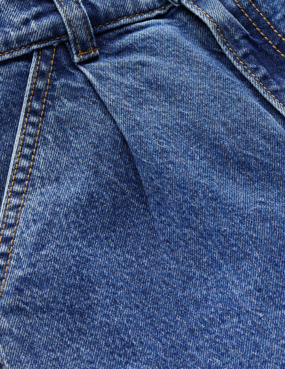 Pleat Jeans-Mid Vintage Denim / Boden Discount