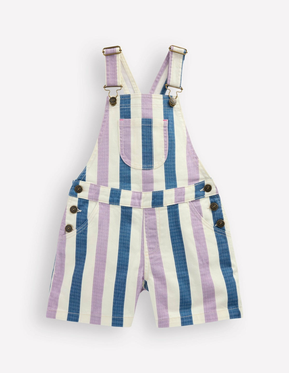 Short Overalls-Purple/Navy Stripe / Boden us