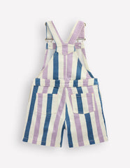 Short Overalls-Purple/Navy Stripe / Boden us