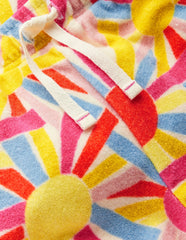 Patch Pocket Towelling short-Soft Ivory Sunburst / Boden Online