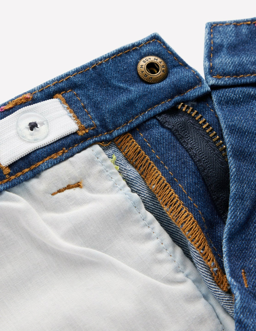 Denim Shorts-Mid Vintage Embroidered / Boden On sale