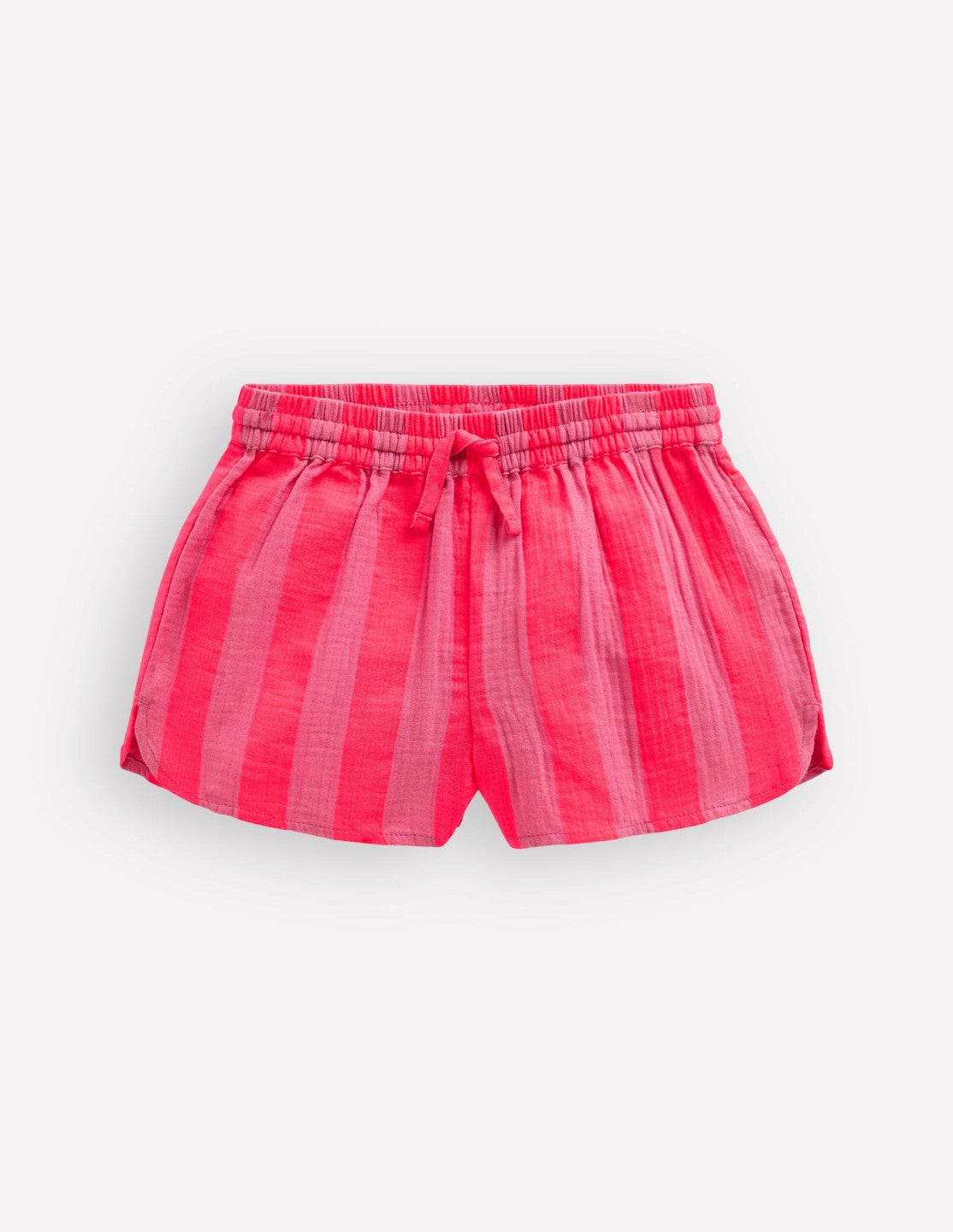 Pull-on Woven Shorts-Formica Pink Stripe / Boden Outlet