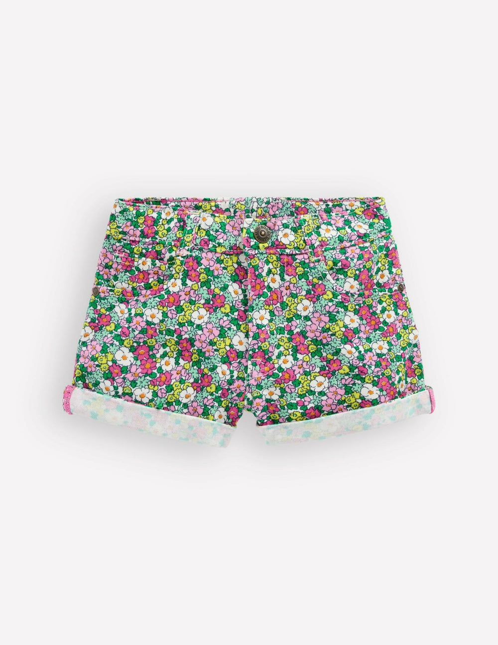 Denim Shorts-Multi Summer Flowerbed / Boden Online