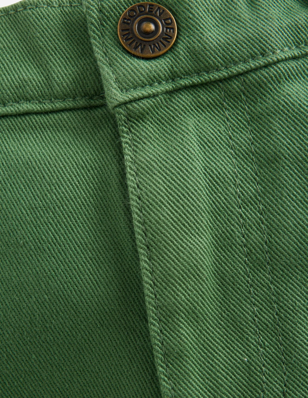 Denim Shorts-Safari Green / Boden Discount