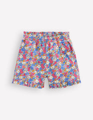 Pretty Jersey Shorts-Festival Pink Nautical Floral / Boden Discount