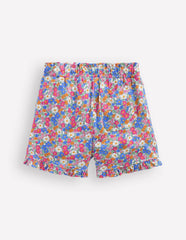 Pretty Jersey Shorts-Festival Pink Nautical Floral / Boden Discount