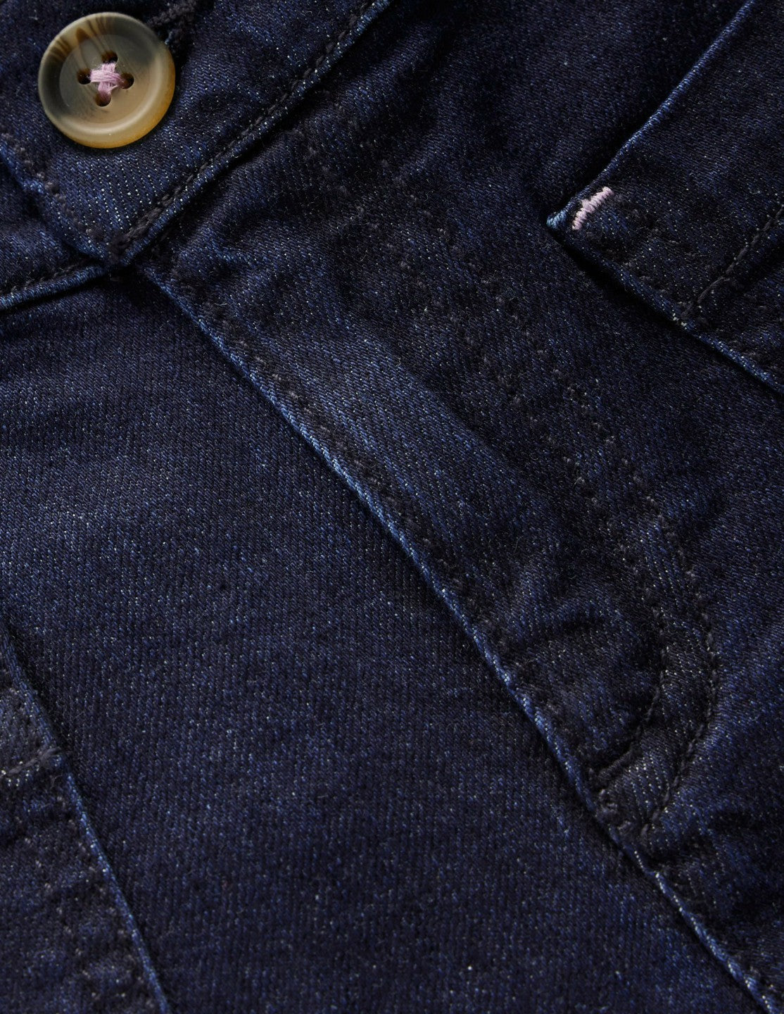Patch Pocket Shorts-Dark Wash Denim / Boden