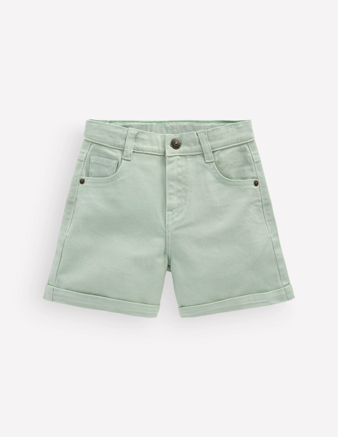 Woven Turn Back Short-Pale Green / Boden Online