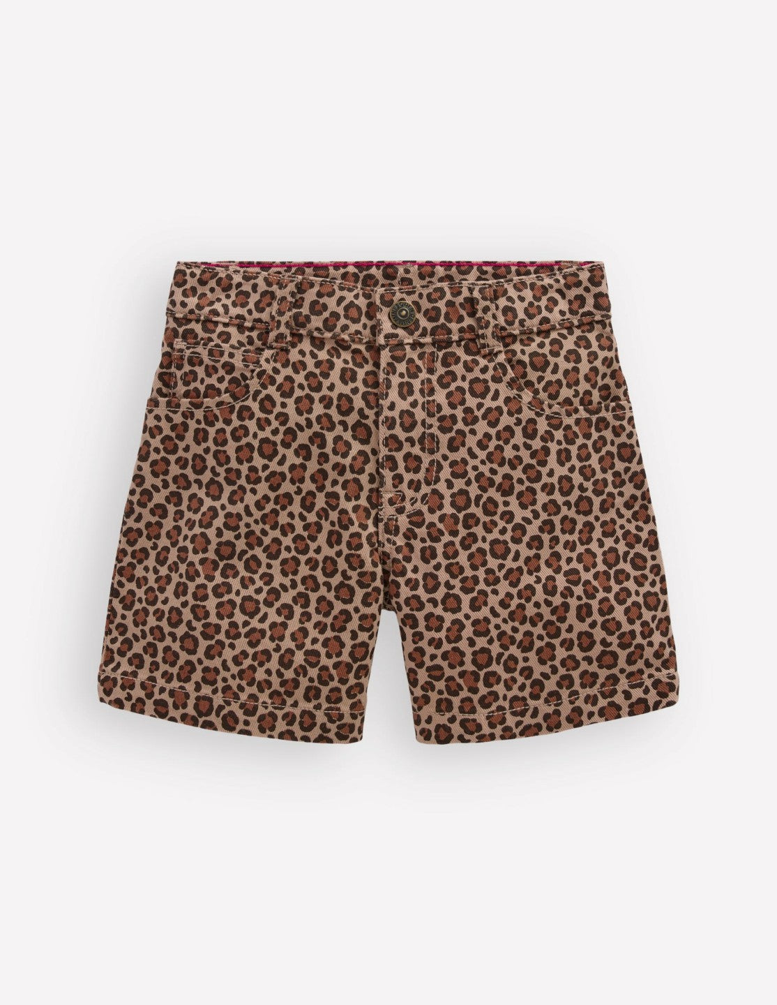 Denim Shorts-Leopard / Boden Outlet