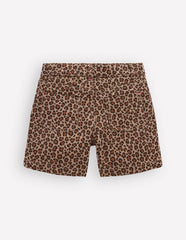 Denim Shorts-Leopard / Boden Outlet