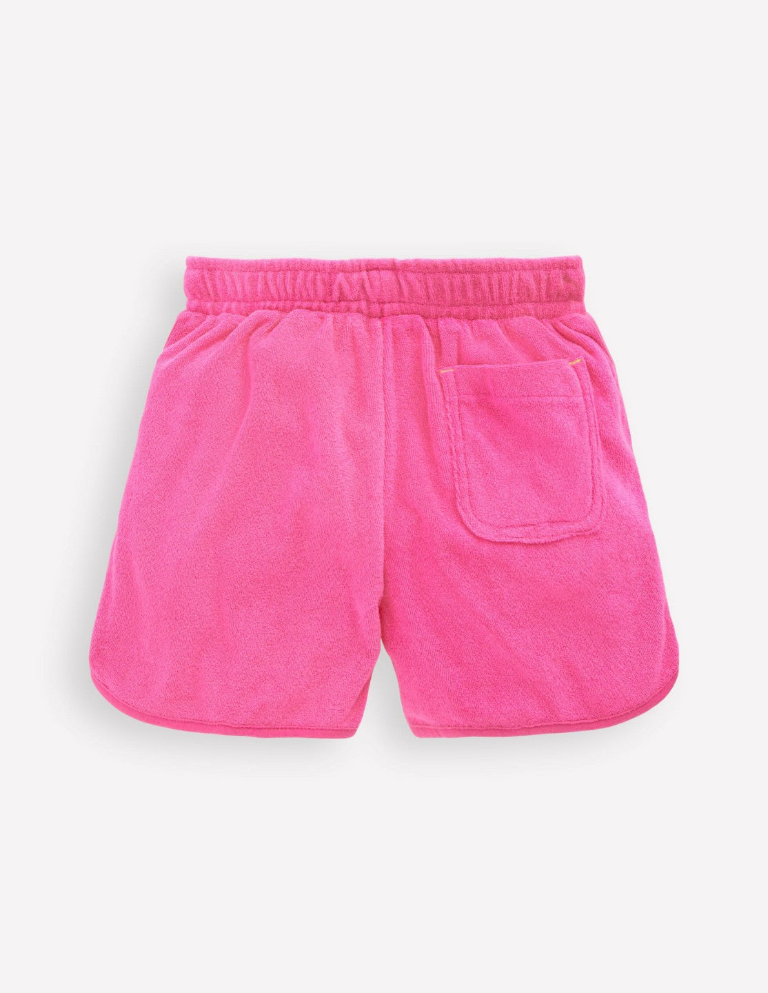 Towelling Embroidered Shorts-Sorbet Pink Embroidery / Boden On sale