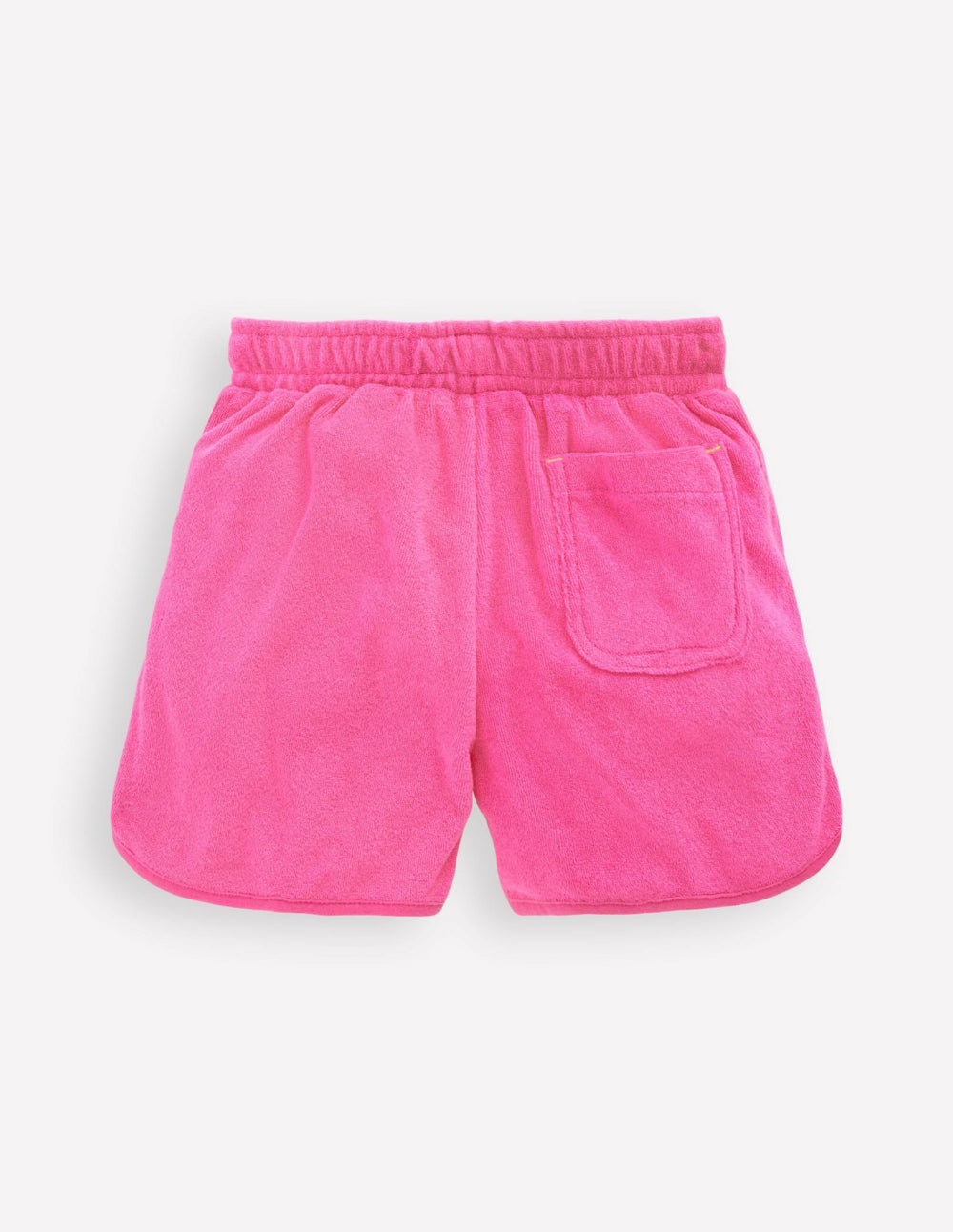 Towelling Embroidered Shorts-Sorbet Pink Embroidery / Boden On sale