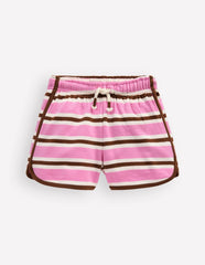 Jersey Boxing Short-Water Lilly Pink/ Russet / Boden