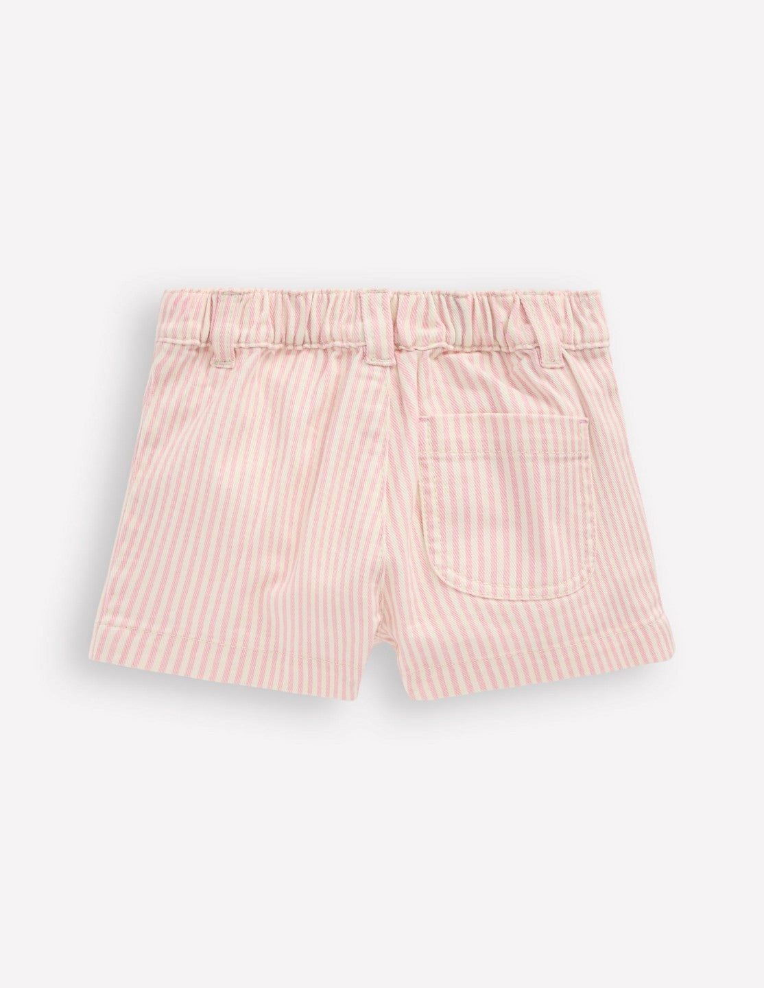 Patch Pocket Shorts-Pink Ticking Stripe / Boden Outlet