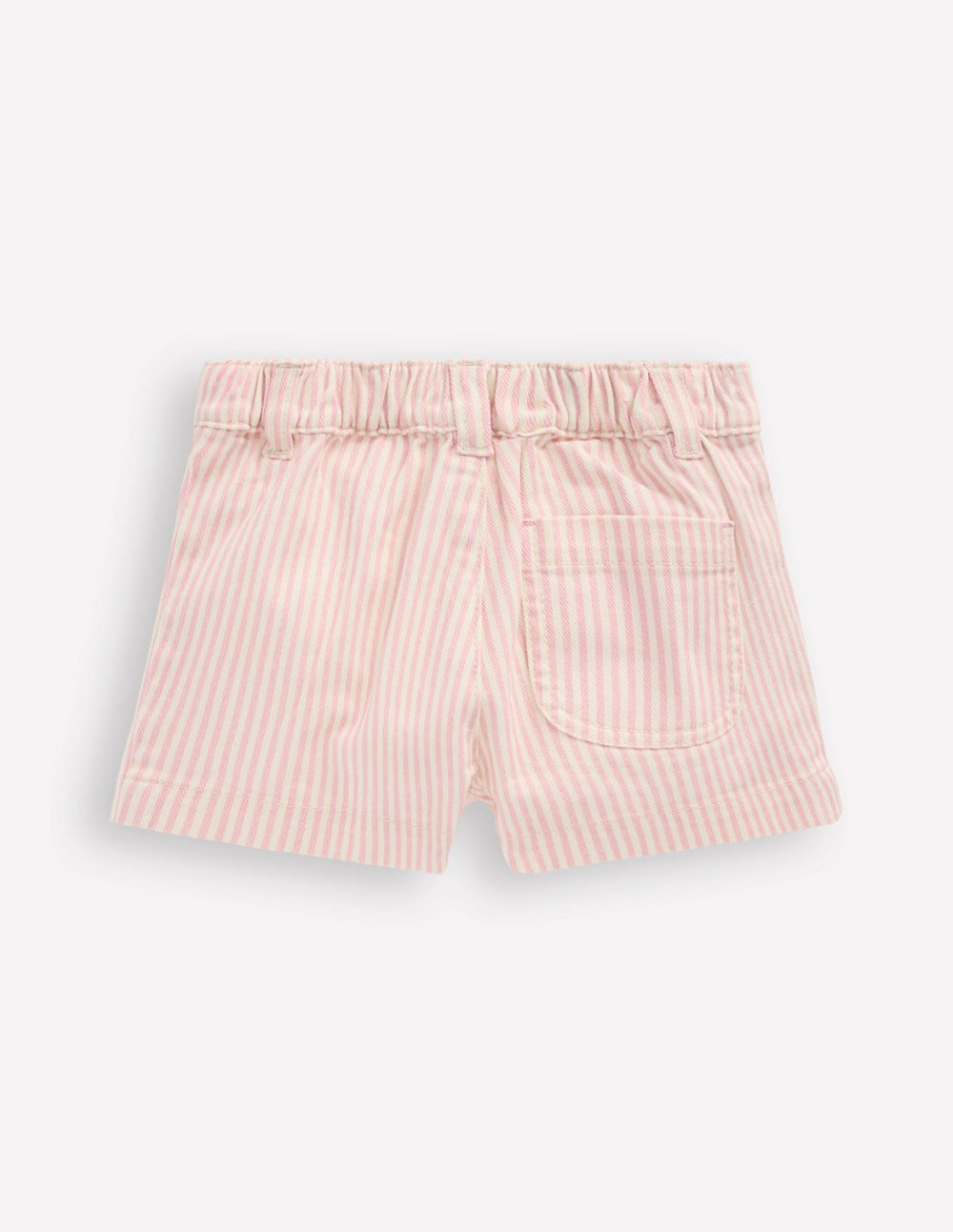 Patch Pocket Shorts-Pink Ticking Stripe / Boden Outlet