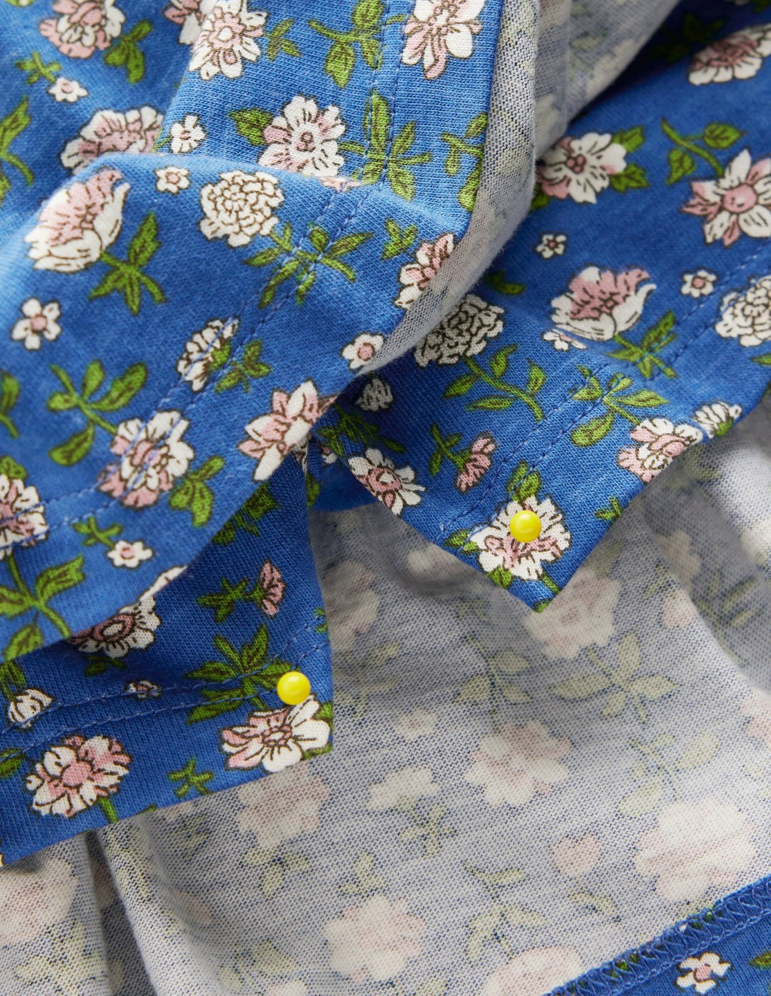 Pleated Jersey Skort-Bluejay Garden Flower / Boden us