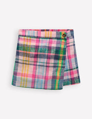 Wrap Woven Skort-Multi / Boden Outlet