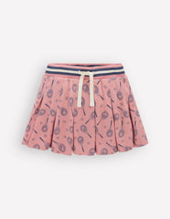 Pleated Jersey Skort-Pink Tennis / Boden On sale