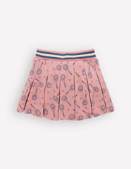 Pleated Jersey Skort-Pink Tennis / Boden On sale