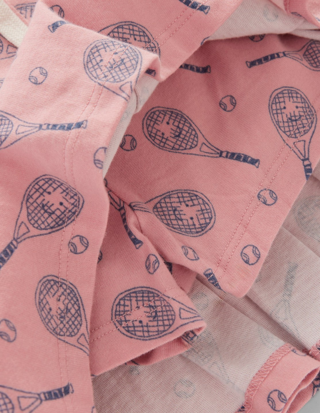 Pleated Jersey Skort-Pink Tennis / Boden On sale