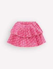 Ruffle Jersey Skort-Pink Ribbon / Boden On sale