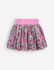 Bubble Hem Skirt-Water Lilly Pink Cornflower / Boden Online
