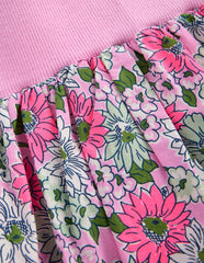 Bubble Hem Skirt-Water Lilly Pink Cornflower / Boden Online