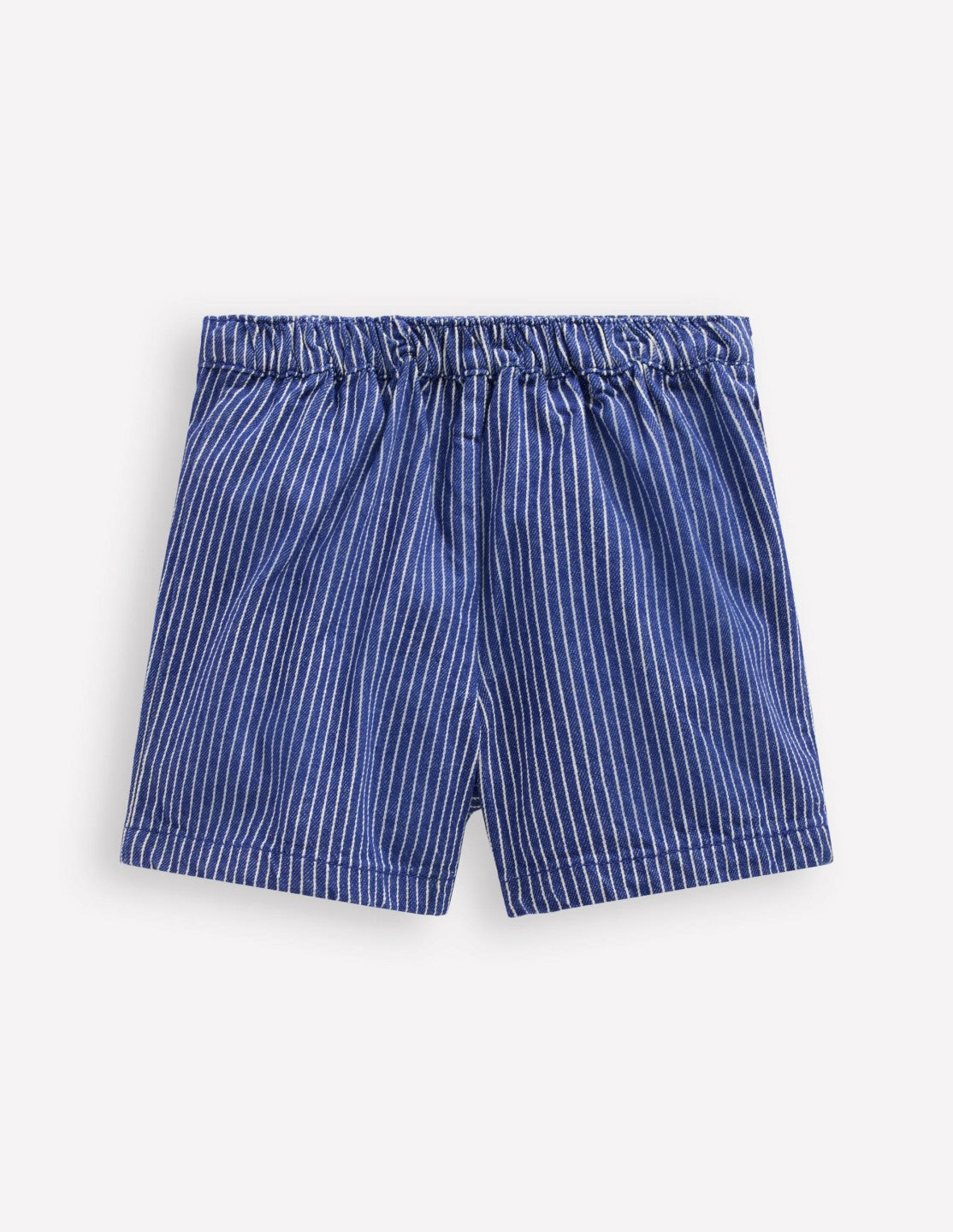 Wrap Woven Skort-Sapphire Blue/ Ivory Stripe / Boden Outlet
