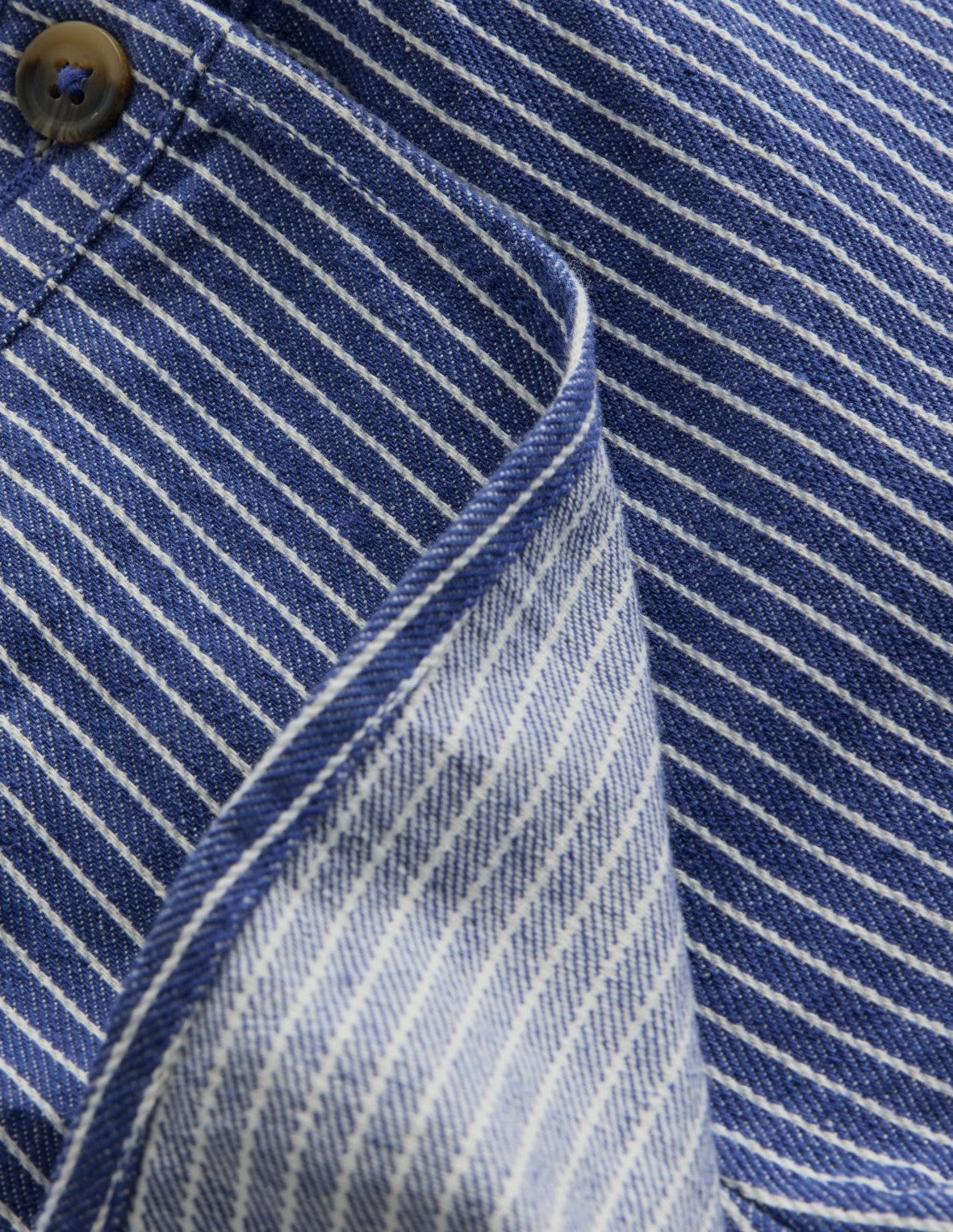 Wrap Woven Skort-Sapphire Blue/ Ivory Stripe / Boden Outlet